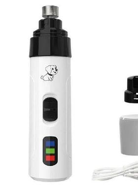 Electric Dog Nail Grinder Rechargeable Pet Nail Grinder Cat