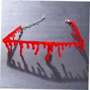 decorative blood horror Diablo Necklace vampire Halloween