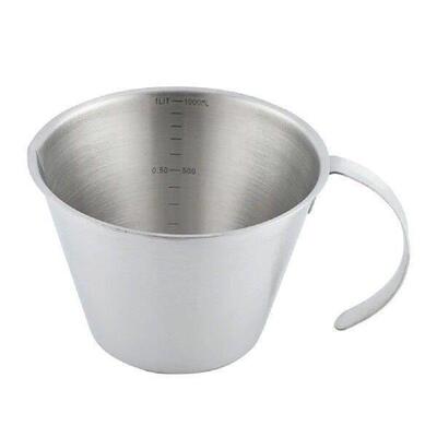 500ml Stainless Steel Measuring Cup Graduated Scales