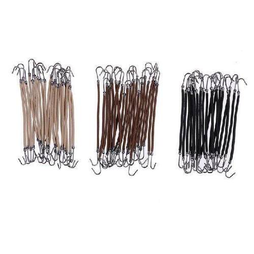 20Pcs/lot Elastic Clips Ponytail Hooks Headband Rubber
