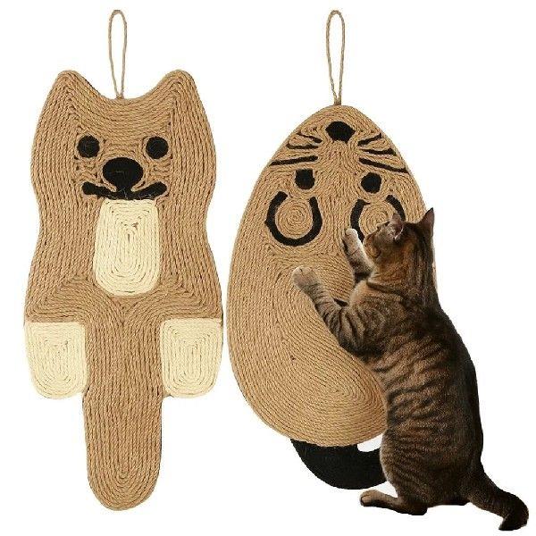 Multi Shape Cat Scratcher Sisal Mat Hanging Bed Wear