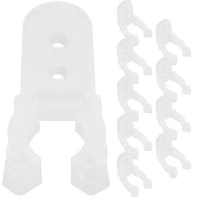 100Pcs Rope Light Clip LED Neon Mounting Clip Sturdy