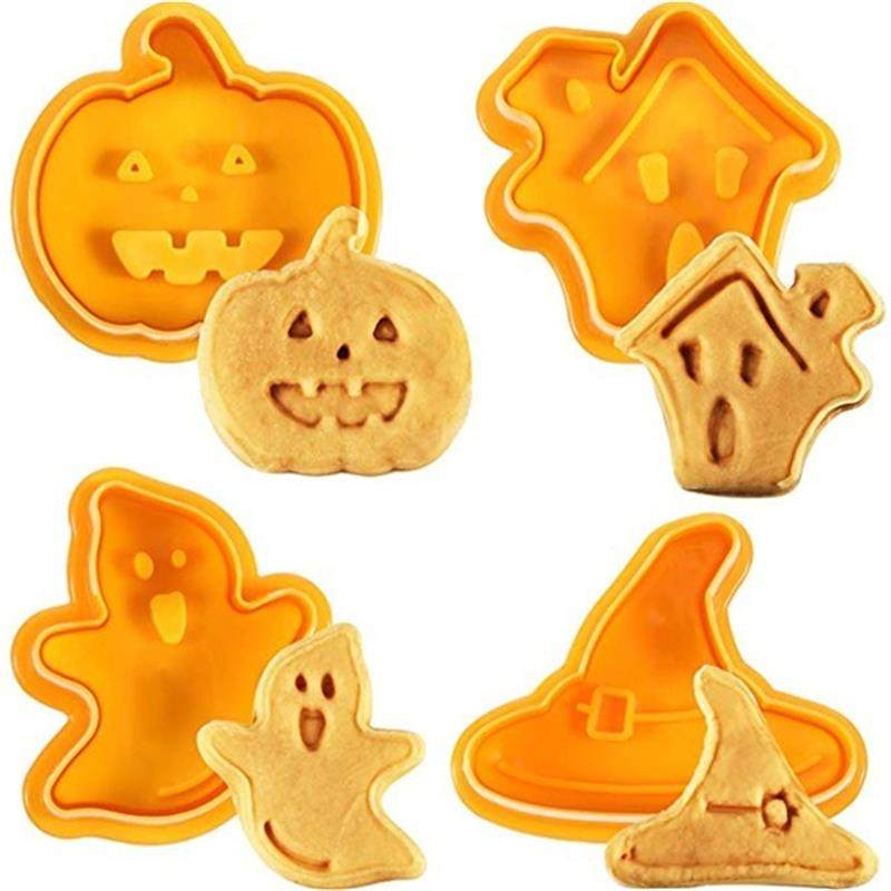 Halloween Plunger Biscuit Mold Cutter Plastic Cookie Cutter