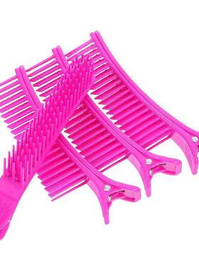 4Pcs Hair Sectioning Grip Clips Anti-Slip Flat Hair Clips