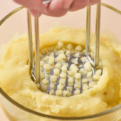 Stainless steel mashed potato masher household kitchen tools