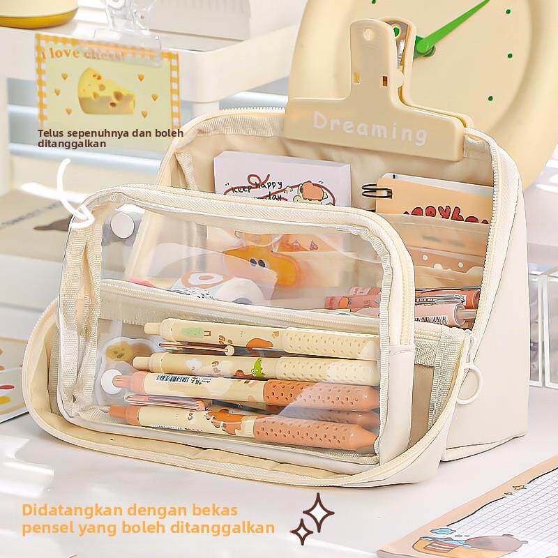 9-Layer Large Capacity Pen Case Multi-functional Pencil Box