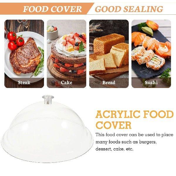 Pastry Food Cover for Microwave Oven Acrylic Covers