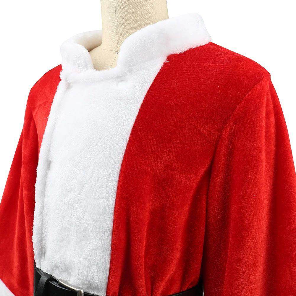 4pcs Boys Christmas Santa Claus Clothes For Boys Kid Cosplay