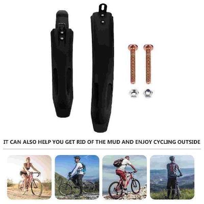 2 Pcs Bicycle Mountain Bike Mud Guards For Bikes Bicycles