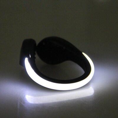 LED Luminous Shoe Clip Light Night Safety Warning LED Bright