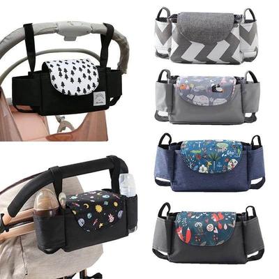 Stroller Bag Pram Organizer Baby Accessories Cup Holder ver