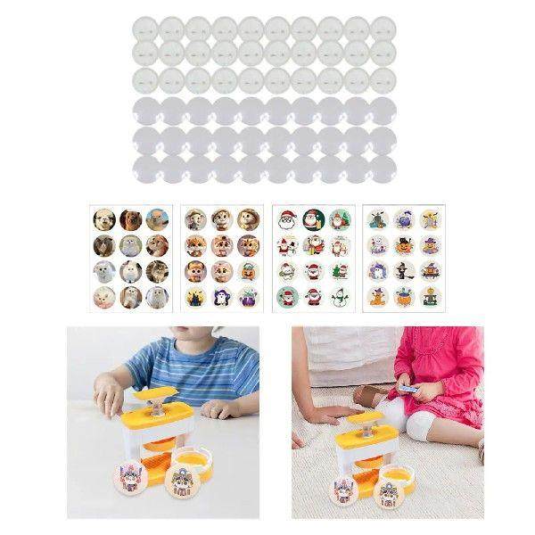Button Badge Machine Interchangeable Button Maker for Boys