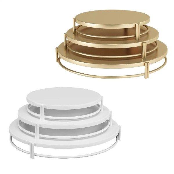 Set of 3 Cake Displays, Candy Displays, Snack Displays,