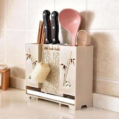 Utensil Drying Rack for Kitchen Counter Multifunctional PP
