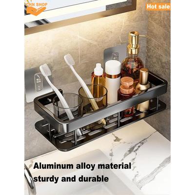 Bathroom rack aluminum alloy Shower caddy shelf Storage rack
