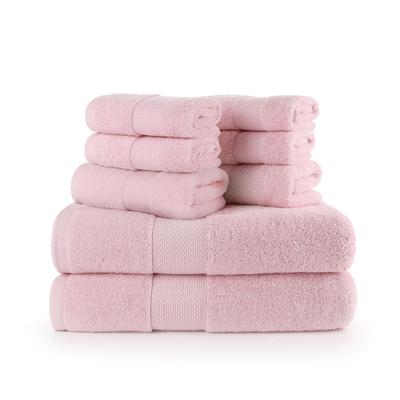8 Pieces Cotton Bath Towel Set Bath Hand Towels Washcloths