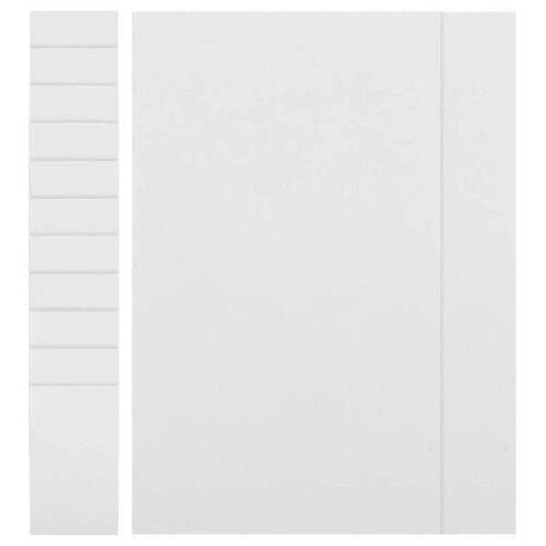 200 Pcs Blank Card Note Pad Flash Cards for Making Small