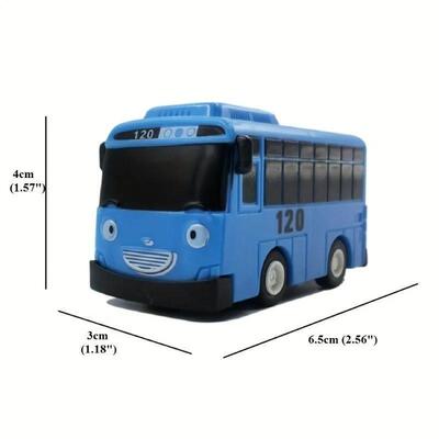 Mini Bus Cars Toy Pull-Back Motor Vehicle Ride Car Toys for