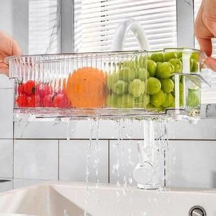 Rack Bowl Kitchen Fruit Sink Drain Storage Basket
