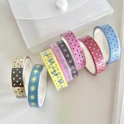 Star Dotted Pattern Tape Scraping Tape for Scraping