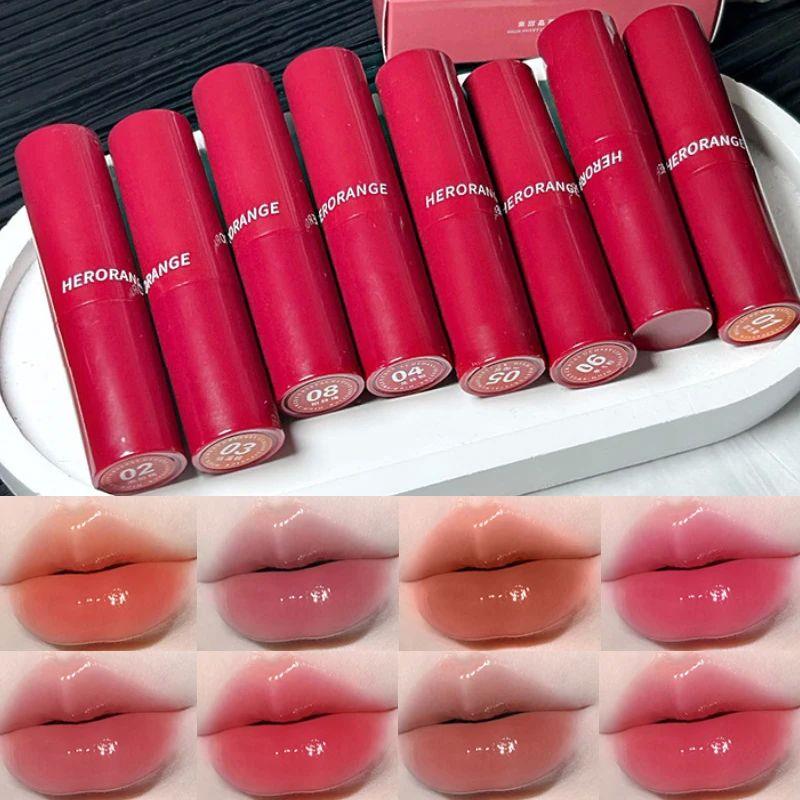HERORANGE Lip Gloss High Shine - Long Lasting, Non Transfer,