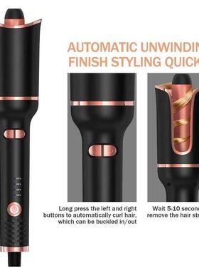 Auto Rotating Ceramic Hair Curler Curling Iron Styling Tool