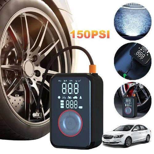 Multi-Vehicle Air Compressor Auto-Stop Universal Tire