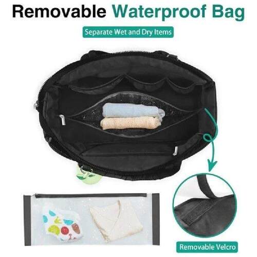 Convenient Foldable Baby Diaper Bag Organiser with Ample