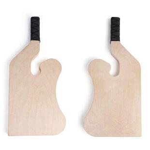 Wooden Barbell Jack with Non-Slip Handle Deadlift Jack