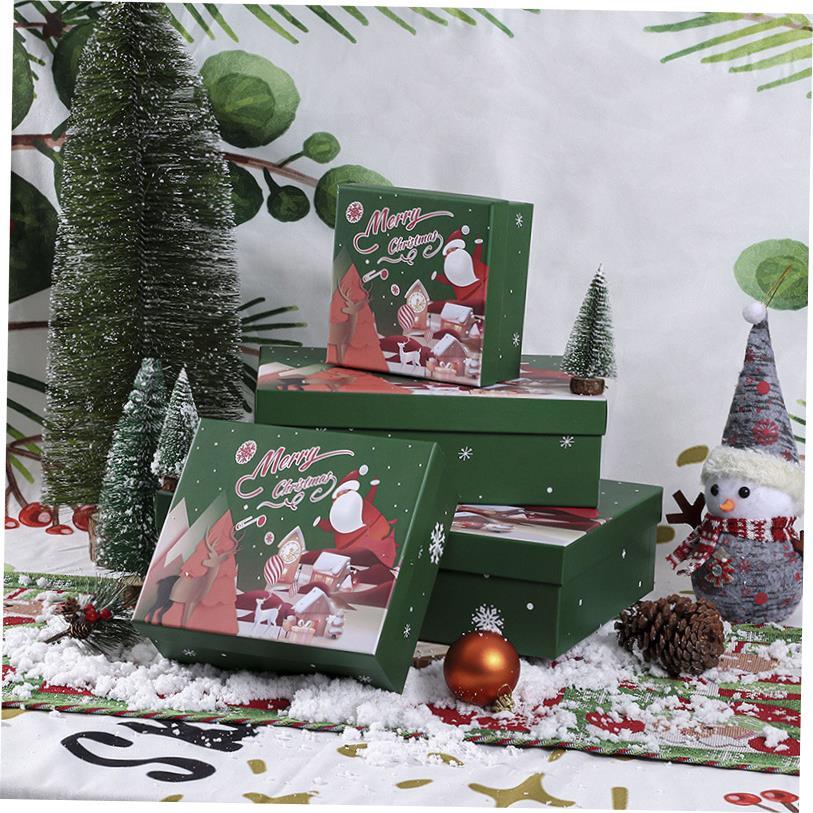 Christmas gift box large gift box empty box圣诞礼物空盒子