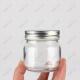 sealed storage small Round jam jar transparent glass