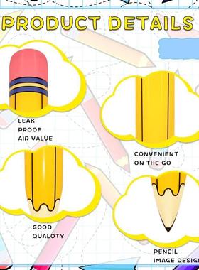 Giant Inflatable Pencil Balloon Hanging School Classroom Gar