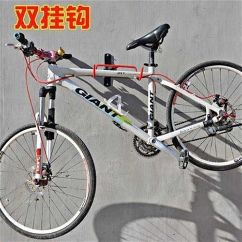 。车车墙壁挂钩挂行架停车架单车架F自行L墙架室内架子挂墙架壁挂