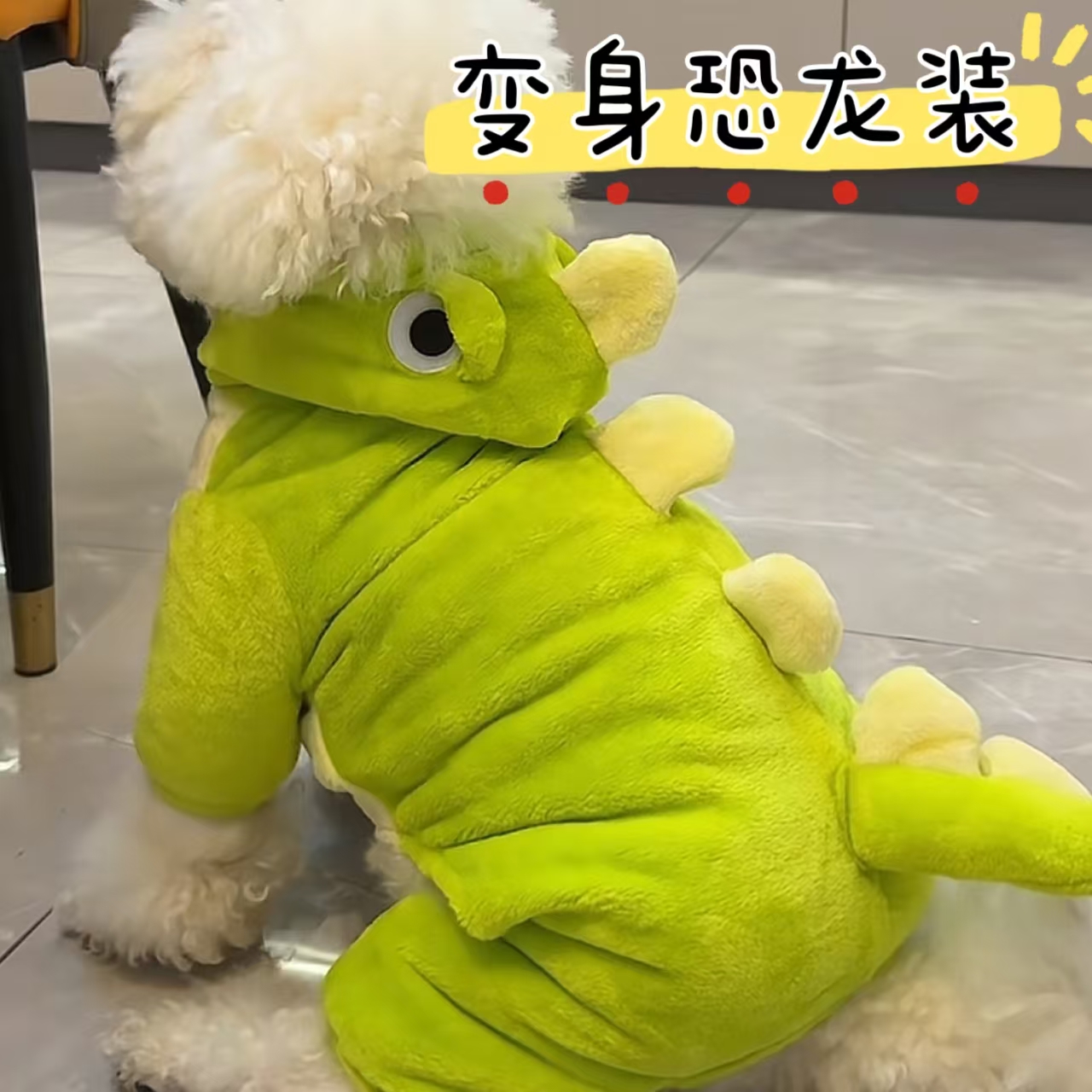 小恐龙变身狗狗衣服小型犬宠物服