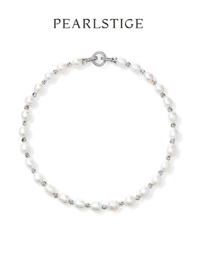 【明星同款】PEARLSTIGE至如昼与夜极昼珍珠项链淡水珍珠串珠项链