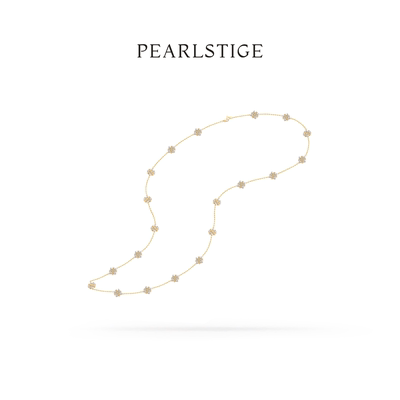 PEARLSTIGE四合二十花项链