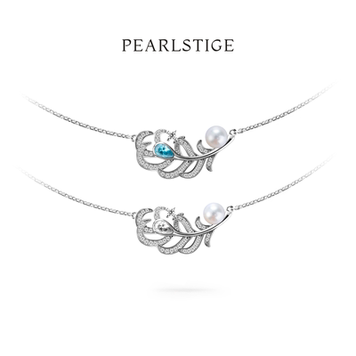 PEARLSTIGE至如羽毛珍珠项链
