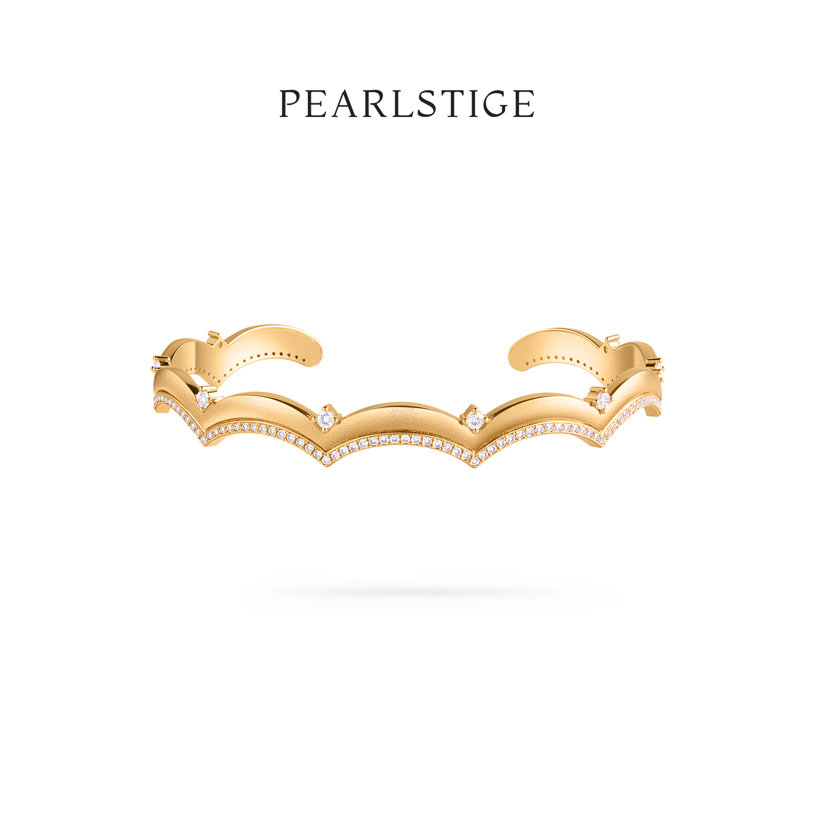 PEARLSTIGE人鱼波纹手镯