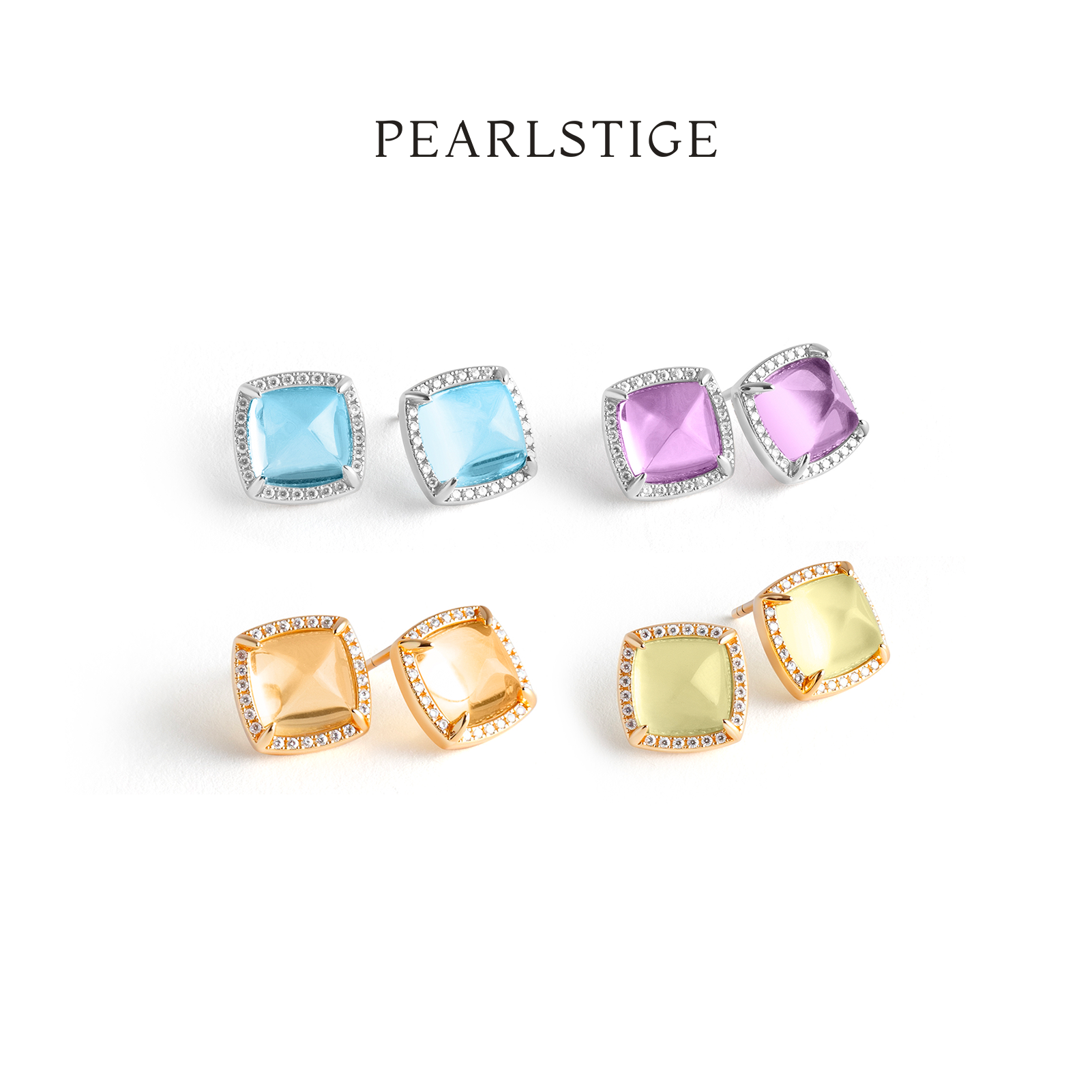 PEARLSTIGE至如托帕石糖塔项链