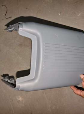 爱玛电动车卫士AB51原装正品前大灯装饰件银灰色保护灯罩艾玛包邮