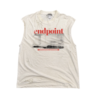 可被访问的服务端点 Tattoo西海岸砍袖背心水洗做旧亚文化街头