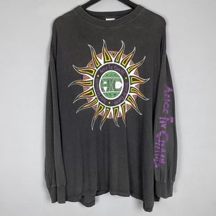 爱丽丝囚徒Alice In Chains1992专辑歌曲Would?重磅复古长袖T恤