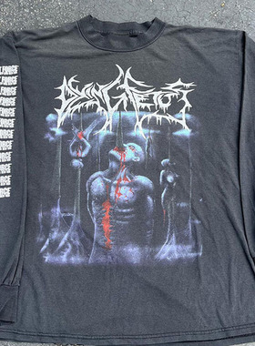 2002 Dying Fetus For trades 美式 Vintage古着设计感长袖T恤