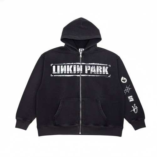 Linkin Park林肯公园高街设计感拉满无性别风格休闲百搭开衫卫衣