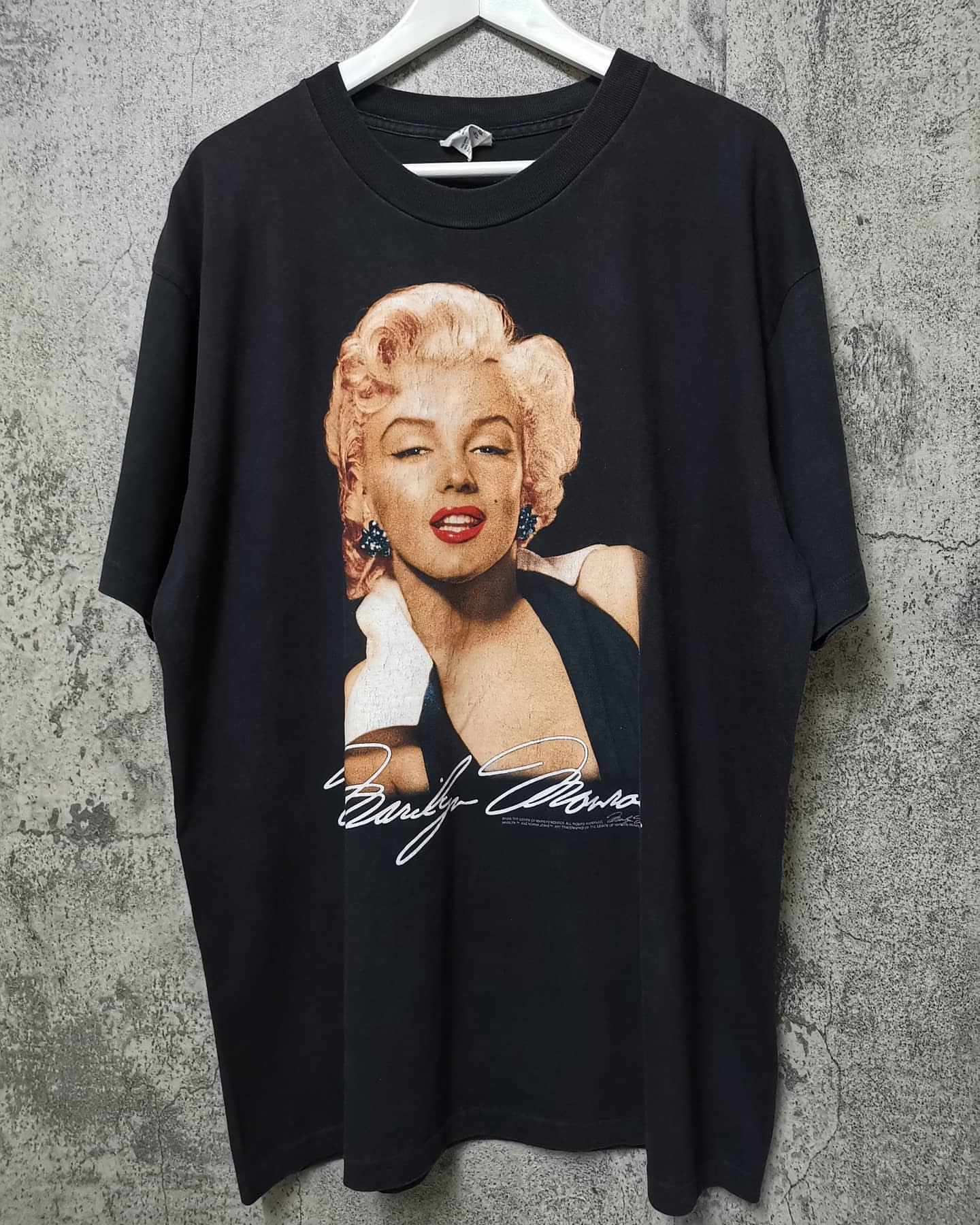 玛丽莲梦露！美式街头短袖T恤