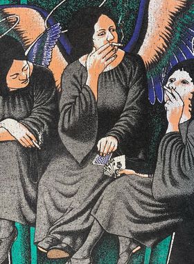 BlackSabbath黑色安息日摇滚乐队背心1980heaven and hell砍袖T恤