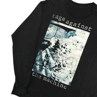 稀有！Rage Against the Machine 90s Vintage 高街穿搭长袖T恤
