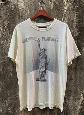 碎南瓜乐队The Smashing Pumpkins2007巡回演出纪念90年代短袖T恤