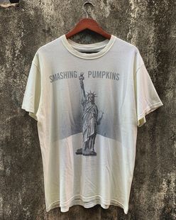 T恤 Pumpkins2007巡回演出纪念90年代短袖 碎南瓜乐队The Smashing