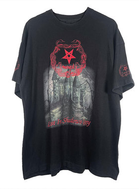 J.R.R.托尔金'Minas Morgul' Ist IN SHADOW GREY欧美街头短袖T恤